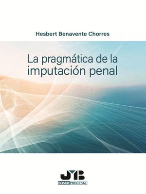 cover image of La pragmática de la imputación penal